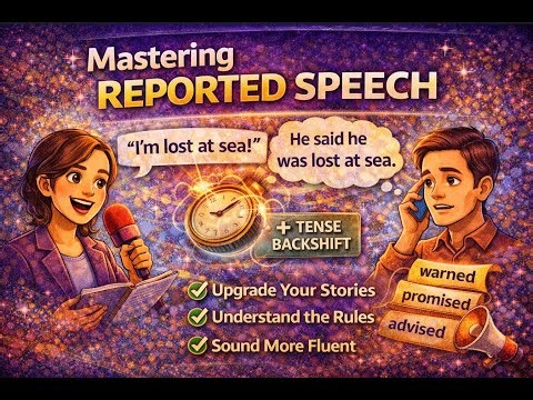 Mastering Reported Speech: Tell Stories Like a Native Speaker! 🎤🕒