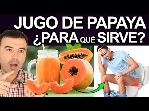 JUGO DE PAPAYA TODOS LOS DIAS - Para Que Sirve, Beneficios Para Tu Salud Y Belleza