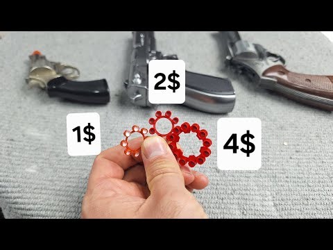 Cap Gun 1$ vs 2$ vs 4$