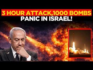 Iran Israel War Live | 3-Hour Overnight Attack Leaves Israelis in Panic | Tel Aviv Burns! | Tehran