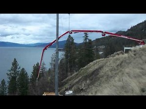 Concrete pumping video