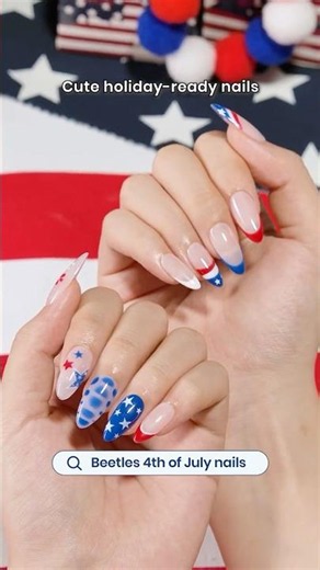 The fireworks can wait. We're starting with the nails.🎆