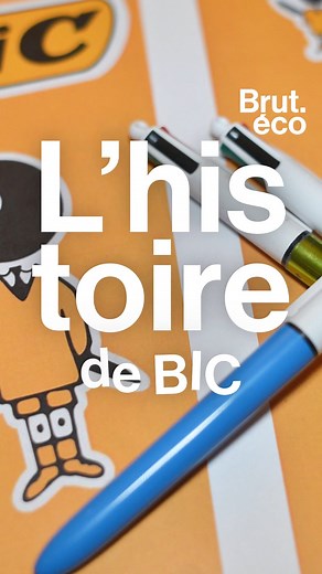 Si le capuchon du stylo BIC a un trou au bout, c'est pour une bonne raison… On vous raconte toute l'histoire de BIC. | Brut