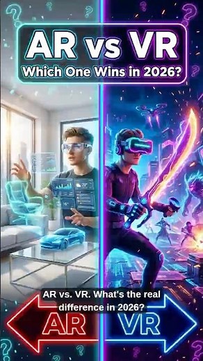AR vs VR in 2026: Which One Will Win? 🔥