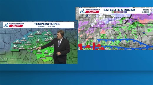 6 News tracks the winter storm as it moves into Central Texas, follow along live | 6 News KCEN TV