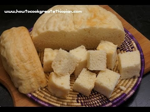 የአማርኛ የምግብ ዝግጅት መምሪያ ገፅ Hibist recipe Steamed Bread Amharic