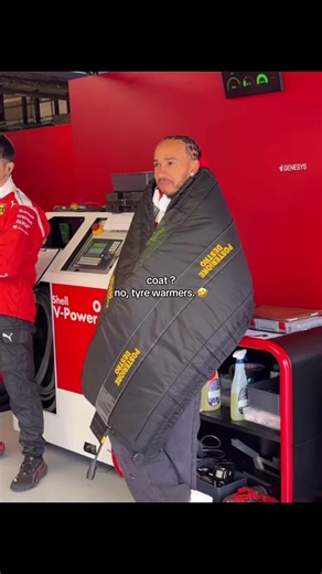 Ferrari Tyre Warmers & F1 Humor