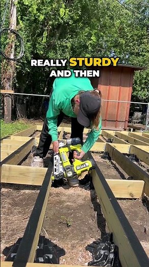 Ultra Fast & Easy Deck Build using TuffBlocks #diy #landscapedesign