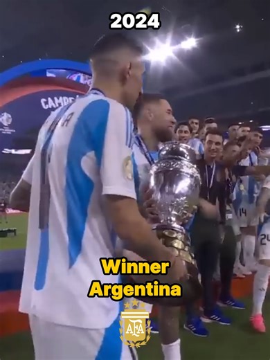 ALL COPA AMERICA WINNERS (2024-2011) #copa #copaamerica #fifa #trophy #football #fyp #viral #foryoupage❤️❤️