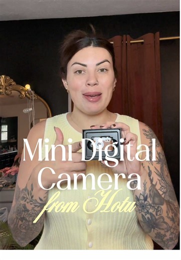This Hotu Mini Digital Camera from TTS is a need! It’s a keychain and it ACTUALLY works — I am was shocked to see a camera so petite yet so cute. I’m a wedding photographer so when I saw this I had to have it. It comes in so many colors but I’m obsessed with this brown! 🔗 Linked here and in my showcase! #tiktokmademebuyit #tiktokshopspringglowup #tiktokshop #weddingphotographer #camera