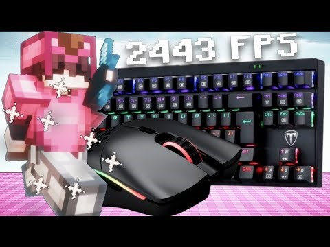 Clicky Keyboard + Mouse ASMR Sounds | Bedwars