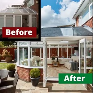 It’s quick, easy with minimum fuss. Our Conservatory roof replacements can be fitted to any existing conservatory, even if we didn’t install it. A cost effective solution to transform any conservatory. Learn more: http://bit.ly/38ZpxTx #anglian #anglianhomeimprovements #homeimprovements #anglianhome #projectspotlight #makeyourhouseanAnglianhome #doors #ihavethisthingwithdoors | Anglian Home Improvements