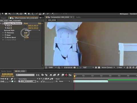 After Effects: CC Wire Removal
