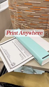 1.7K views · 32 reactions | Print anytime, anywhere, anything!朗#Phomemo #portableprinter #inklessprinter #businesstrip #wfh #remotework | Phomemo | Facebook
