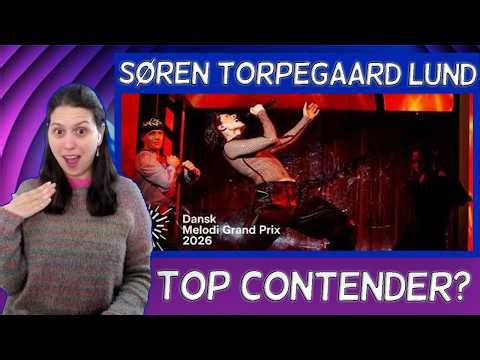 REACTION Søren Torpegaard Lund - Før Vi Går Hjem LIVE | Dansk Melodi Grand Prix 2026