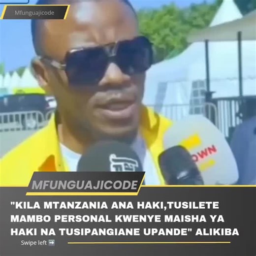 MFUNGUAJICODE | Ujumbe wa Alikiba | Instagram