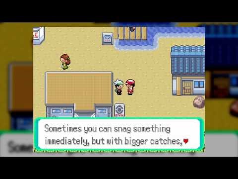 How to Get a Fishing Rod in "Pokemon Emerald" : Pokemon Video Games Tutorials