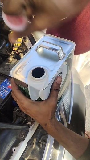 Transmission Fluid Change Toyota Estima #automobile #automechanic #mechanic #transmission #oil