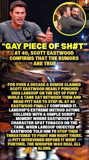 At 40, Scott Eastwood Confirms That The Rumors Are True