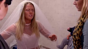 26K views · 56 reactions | Groom designs the wedding dress, was this a sweet idea or a super fail?  | Don't Tell The Bride | Facebook