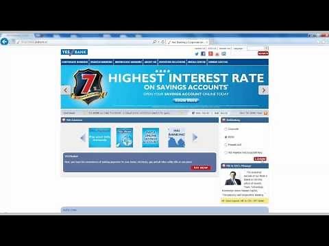 IN - How to Login to Yes Bank