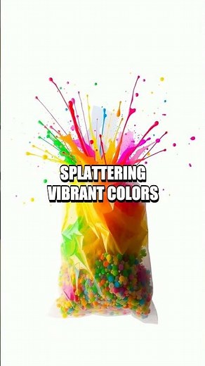 The Exploding Paint Bag - A Colorful Chemistry Experiment