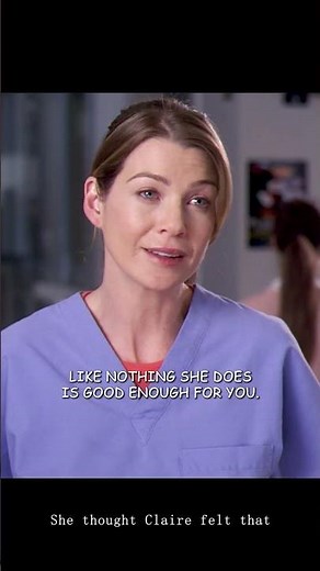 ✨ "She's trying to kill herself to please you." — Grey's Anatomy (Season 1, Episode 7) #shorts