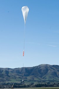 Nasa balloon up, up and away