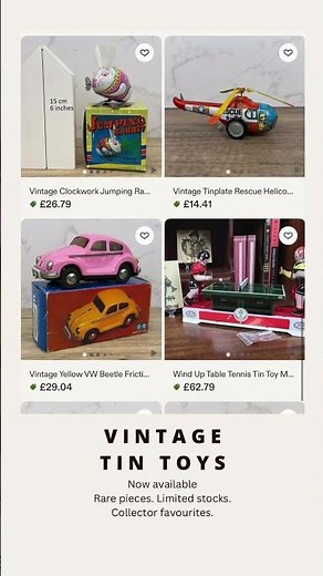 Huge Vintage Tin Toy Collection Just Listed | Wind-Up Toys for Collectors