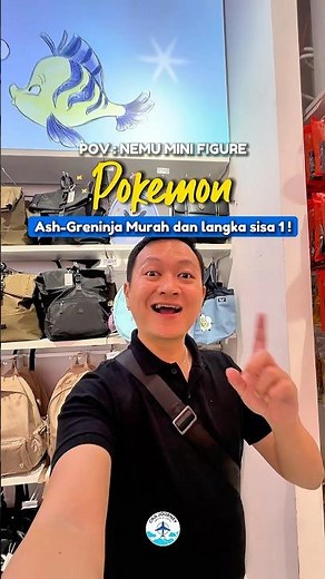 POV : Nemu Mini Figure Pokemon Ash-Greninja langka #ashgreninja #pokemon #pokemonfigures #pokemontoy