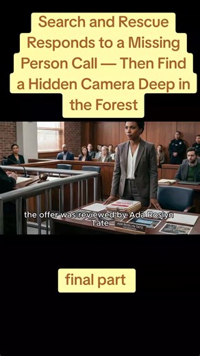 final part | Search and Rescue Responds to a Missing Person Call — Then Find a Hidden Camera Deep in the Forest#cops #realcrimestories #crimestory #tiktokviral #fvpシ💕foryou