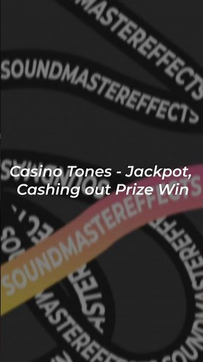 Casino Tones - Jackpot, Cashing out Prize Win Sound Effect