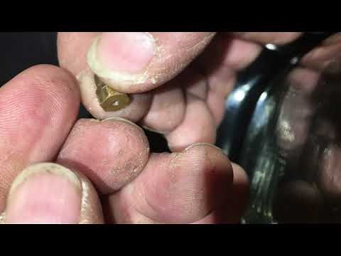 LP Gas Range Orifice Blockage