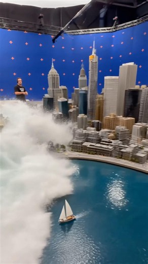 How We Flooded Sydney With One Mechanical Push (Miniature Tsunami BTS)