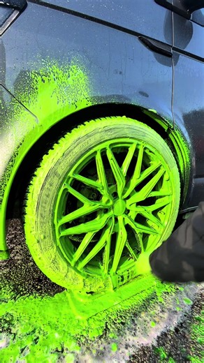 Satisfying ASMR Deep Wheel Cleaning Experience