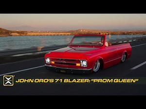 John Oro's '71 K5 Blazer Gets an AccuAir Upgrade | "Prom Queen" (4K)