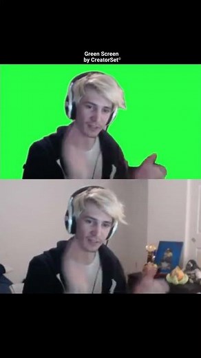 xQc Clap Green Screen