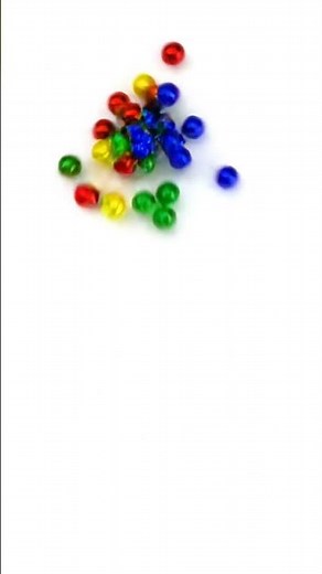 Cat Games: Colorful Marble Scatter! (Video for Cats)