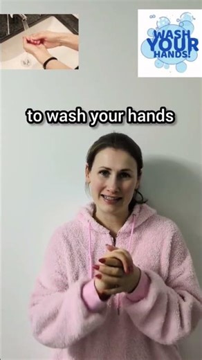 Learn how to sign 'to wash your hands' in Makaton! #washyourhands #learnmakaton #hygiene