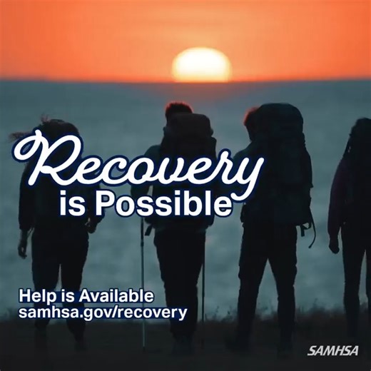 #RecoveryHappens. Building a social network and a sense of community can support recovery. Together we can make a difference. Find your pathway to recovery at samjhsa.gov/recovery | SAMHSA