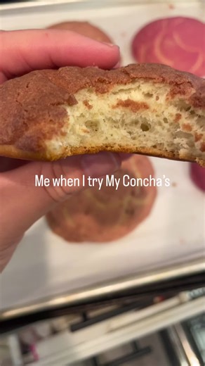 Always soft and made to order Concha’s