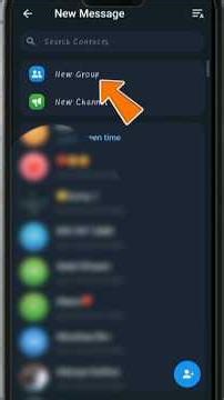 HOW TO CREATE TELEGRAM GROUP#shortsvideo