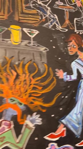 Inspirational Jam, paintings by Carl Ristaino, on display in The Wedge Gallery through March 29 in #concordma | The Umbrella Arts Center