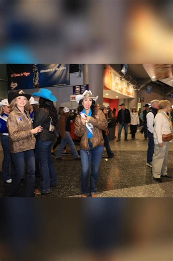 One of the best traditions of the Miss Rodeo America Pageant is the state title holders get to travel to the Thomas and Mack to watch the opening round of the WNFR! | Miss Rodeo New Mexico
