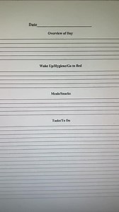 Minimalistic Daily Tracker Planner Overview Sleep Hygiene Meals Snacks Tasks to Do - Etsy Australia