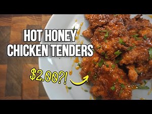 Hot Honey Chicken Tenders: The CRISPIEST and EASIEST Recipe to Cook at Home!