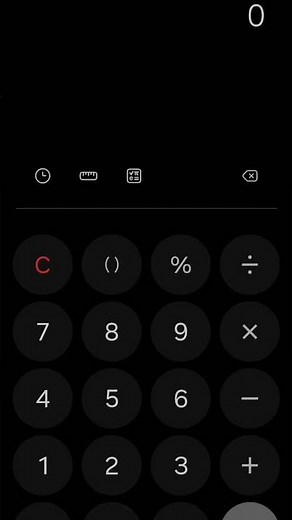 Como marcar el Cero en la calculadora