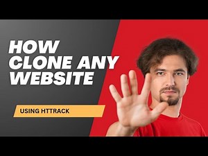 How to Cone website using httrack