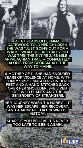 🎒 “67-Year-Old Grandma Walks 2,168 Miles… And Shocks the World!” | Emma Gatewood’s Untold Journey