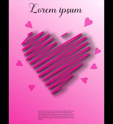 Pink Heart tutorial for Beginners #adobeillustrator #graphicdesign